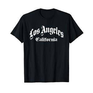 Los Angeles California Old School Design T-Shirt